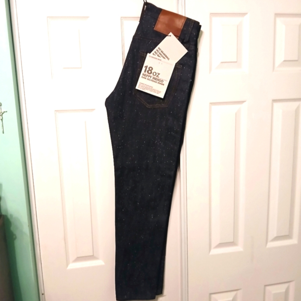 UB643 18oz Neppy Indigo Raw Selvedge Denim Jeans